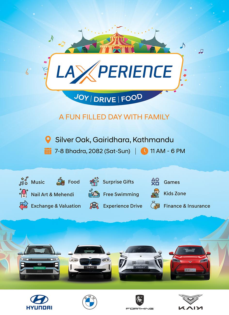 Laxmi Group's LAXPERIENCE 2025 – Nepal’s Ultimate Auto Showcase