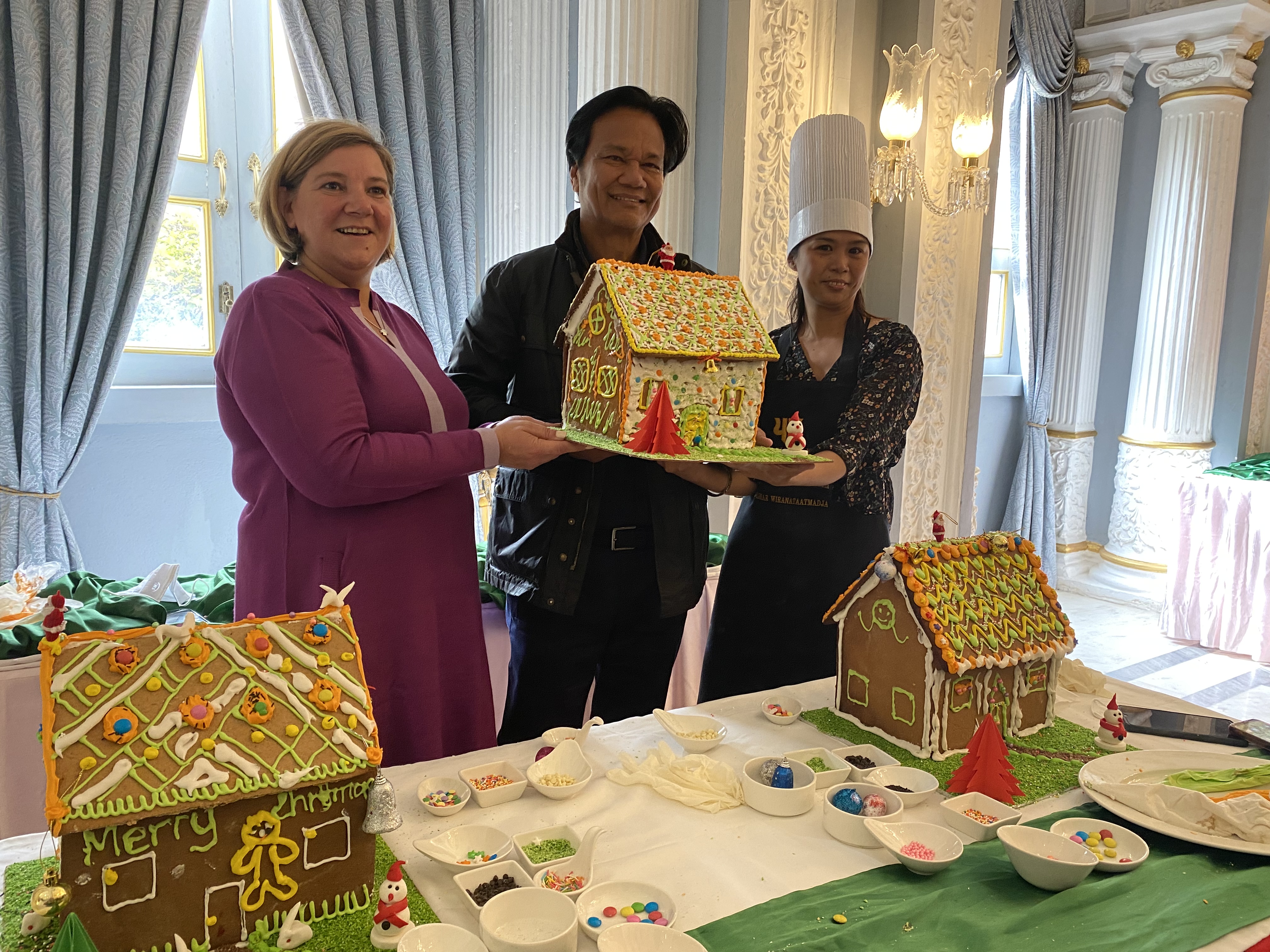 HOTEL YAK & YETI HOSTS GINGERBREAD HOUSE DECORATION & WISH TREE INAGURATION CEREMONY