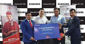 Samsung S10 announced and awarded the winner of pre-bookings Lucky draw