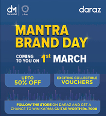 Daraz Announced Brand Day with Mantra