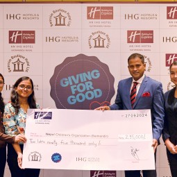 Holiday Inn Express Kathmandu Celebrates 'Giving for Good' Month with a Series of Heartfelt Initiatives