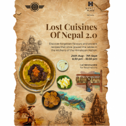 The Hyatt Place in Nepal Lost Cuisines of  Nepal 2.0: Reviving the Lost Flavours of Nepal