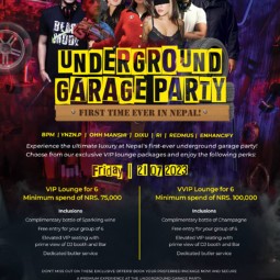 Elevate Your Party Experience at Marriott Kathmandu's Underground Garage Party Extravaganza!