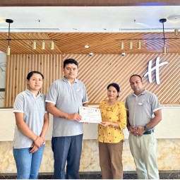 Holiday Inn Resort Kathmandu Budhanilkantha has successfully hosted a blood donation camp.