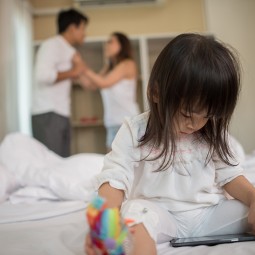 Keeping Children Away From Parent’s Fight