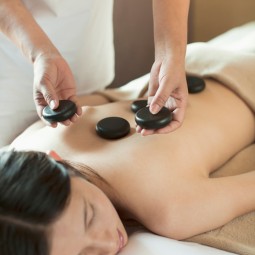 Hot Stone Therapy at Heritage