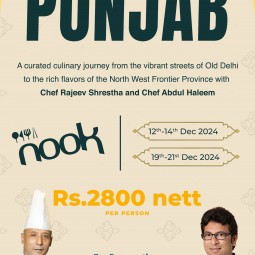 Taste of Punjab at Nooks, Hotel Aloft Kathmandu